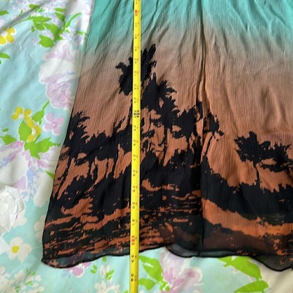 DVF Diane Von Furstenberg Cordie Silk Chiffon Mini Dress Lined - 2 - Picture 7 of 12